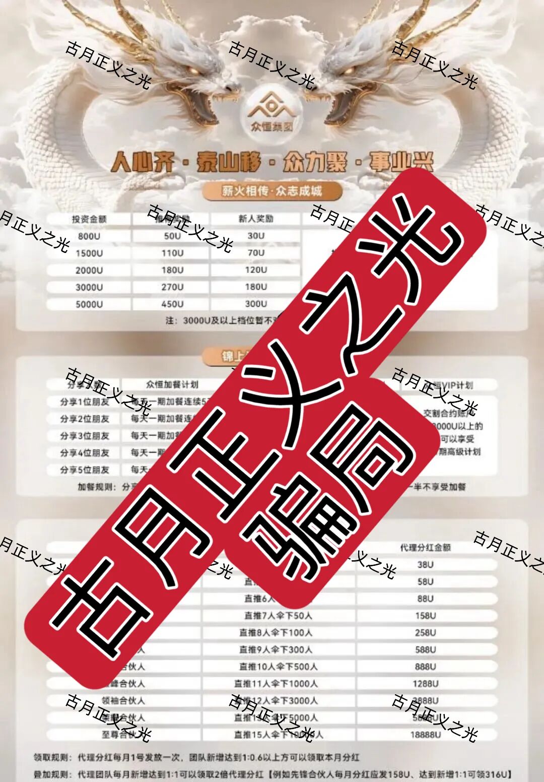 众恒集团合约带单资金盘骗局,优利商务王源军搞的平移重启盘,高危警示,看似稳赚,实则离崩盘只剩一步之遥!-皆妙笔