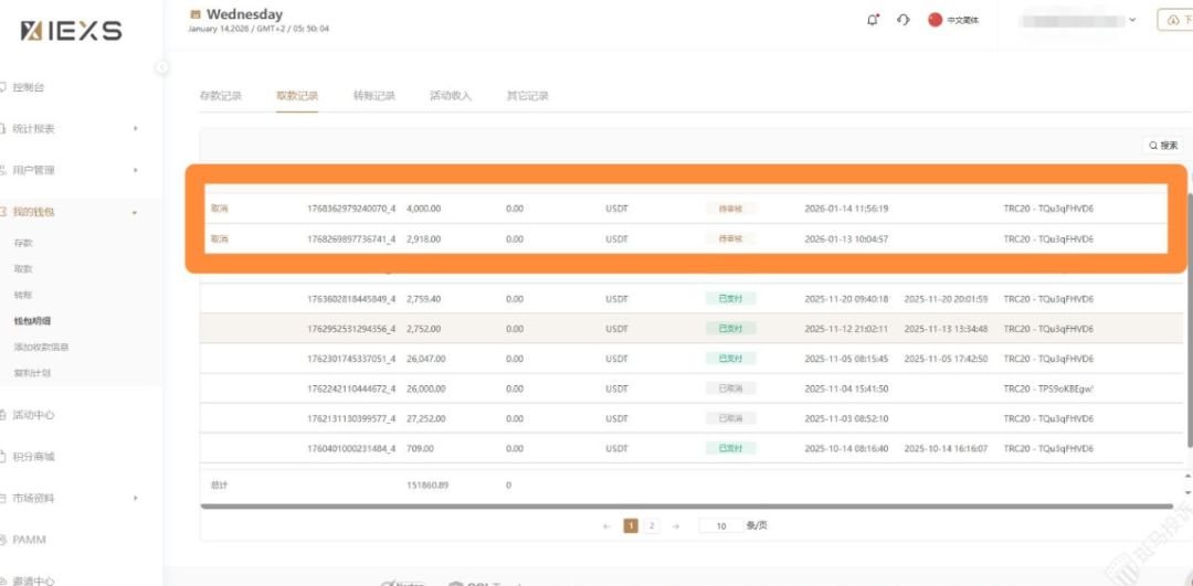 6918美金出金被拒！用户表示手工交易，投诉盈十证券外汇平台以“违规”不给出金！-皆妙笔