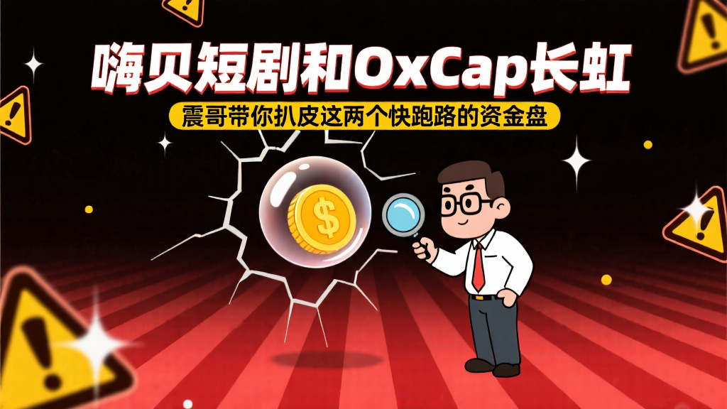 嗨贝短剧和OxCap长虹:震哥带你扒皮这两个快跑路的资金盘-皆妙笔